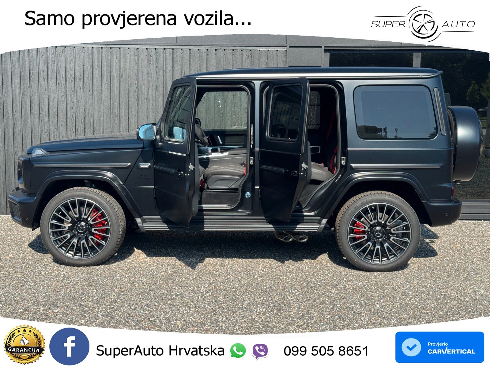 Mercedes AMG G 63 Long V8 (585 KS) 4MATIC 9G-TRONIC AMG SPEEDSHIFT TCT ZRAČNI+ACC+4xGR SJED+KAM