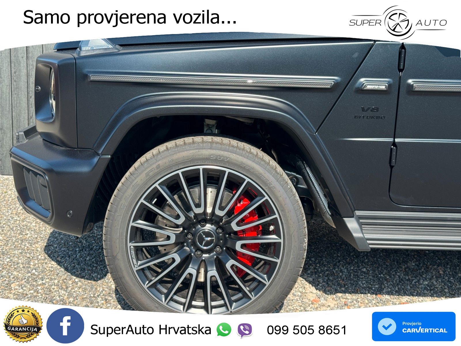 Mercedes AMG G 63 Long V8 (585 KS) 4MATIC 9G-TRONIC AMG SPEEDSHIFT TCT ZRAČNI+ACC+4xGR SJED+KAM