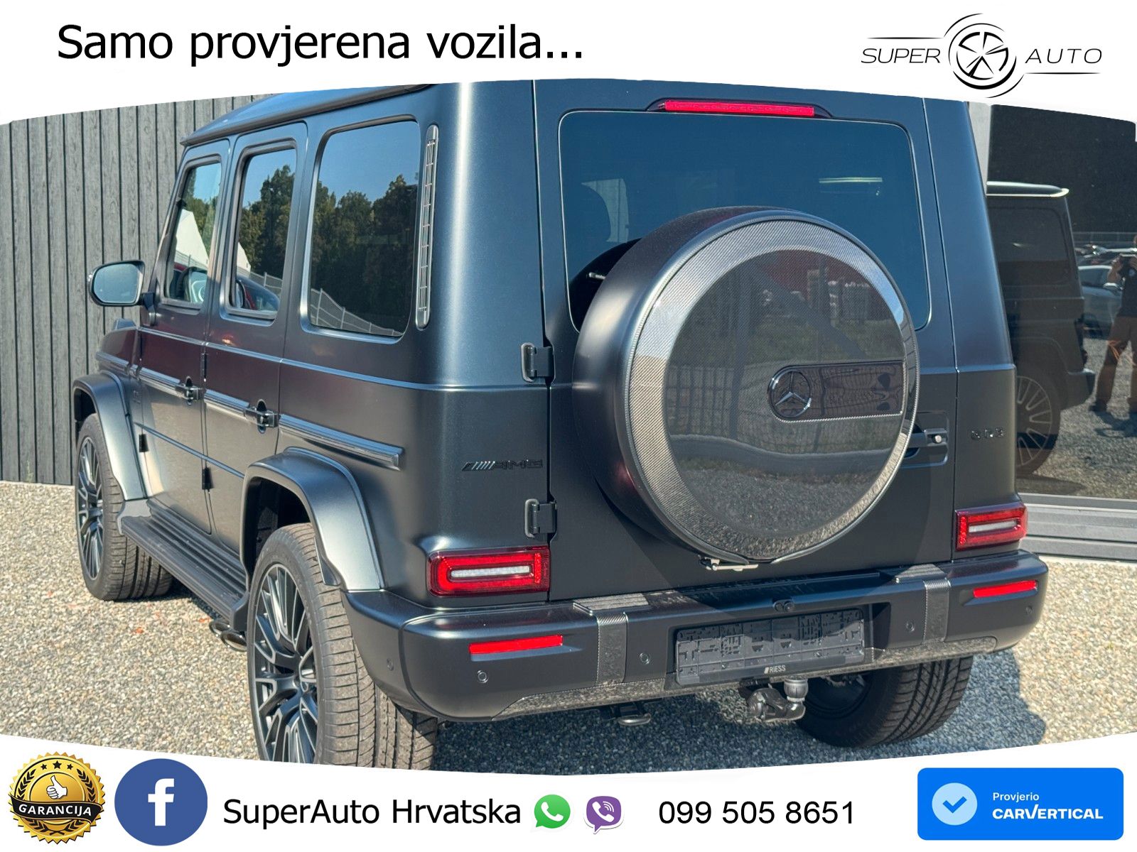 Mercedes AMG G 63 Long V8 (585 KS) 4MATIC 9G-TRONIC AMG SPEEDSHIFT TCT ZRAČNI+ACC+4xGR SJED+KAM