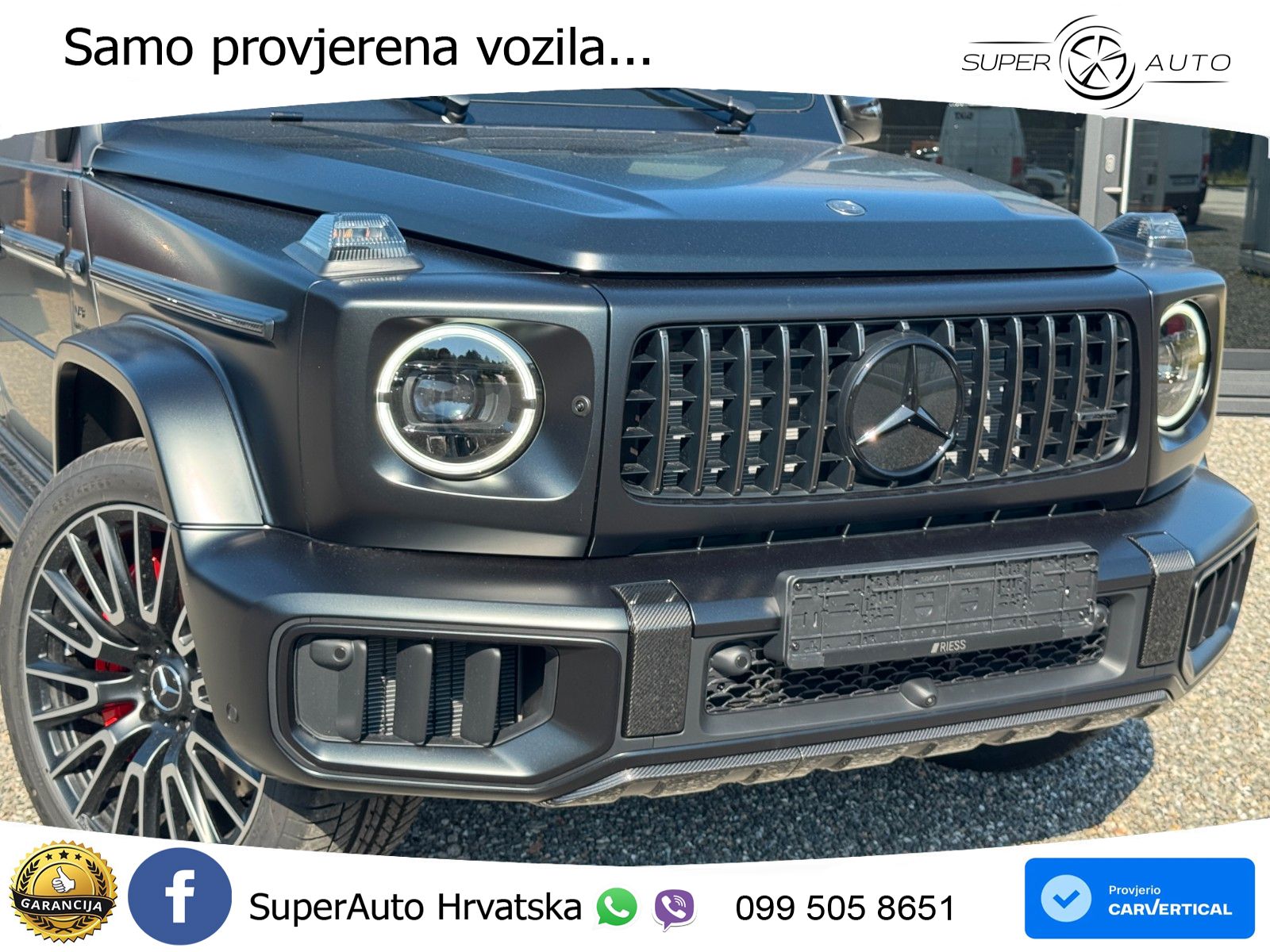 Mercedes AMG G 63 Long V8 (585 KS) 4MATIC 9G-TRONIC AMG SPEEDSHIFT TCT ZRAČNI+ACC+4xGR SJED+KAM