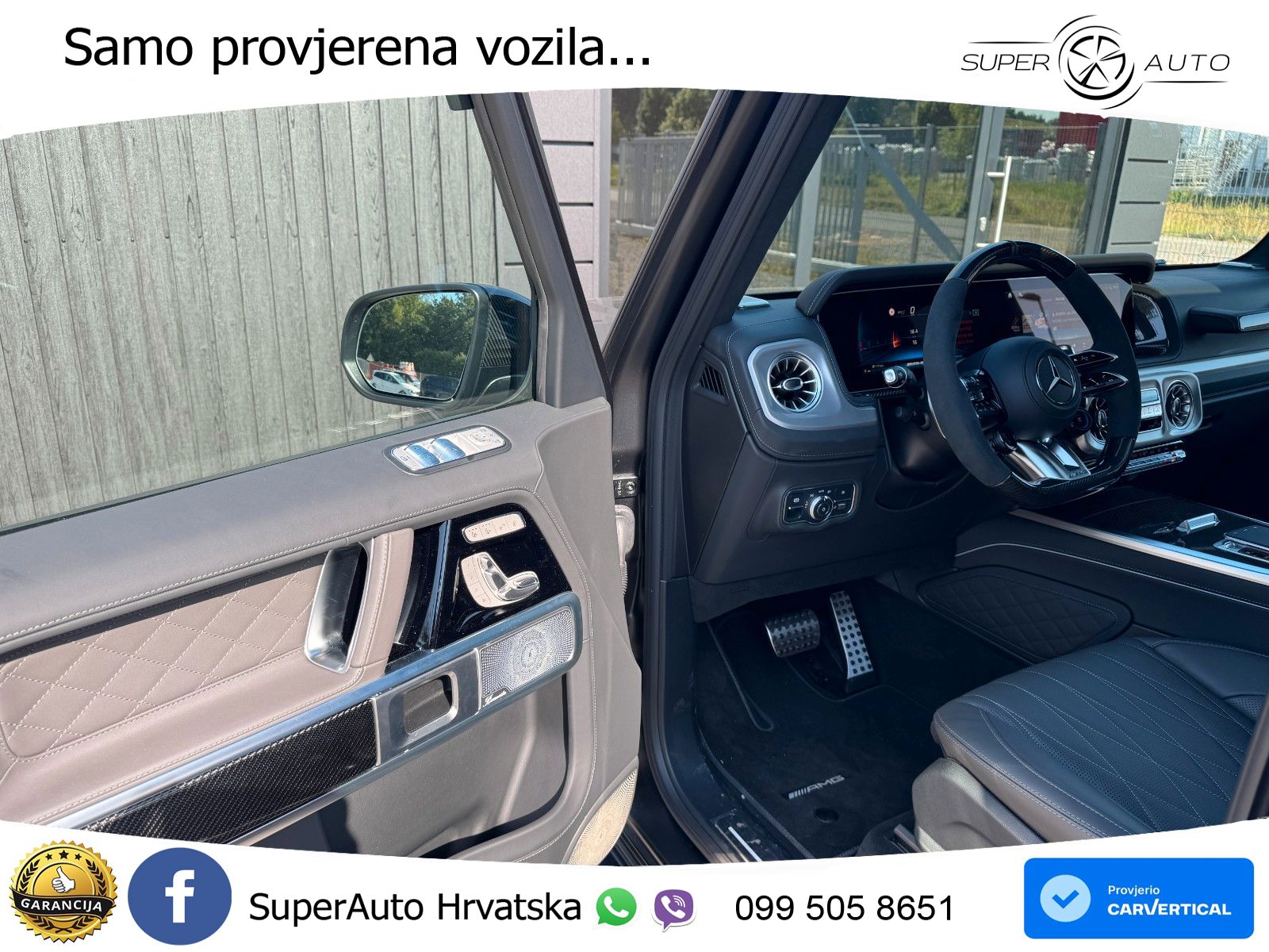 Mercedes AMG G 63 Long V8 (585 KS) 4MATIC 9G-TRONIC AMG SPEEDSHIFT TCT ZRAČNI+ACC+4xGR SJED+KAM