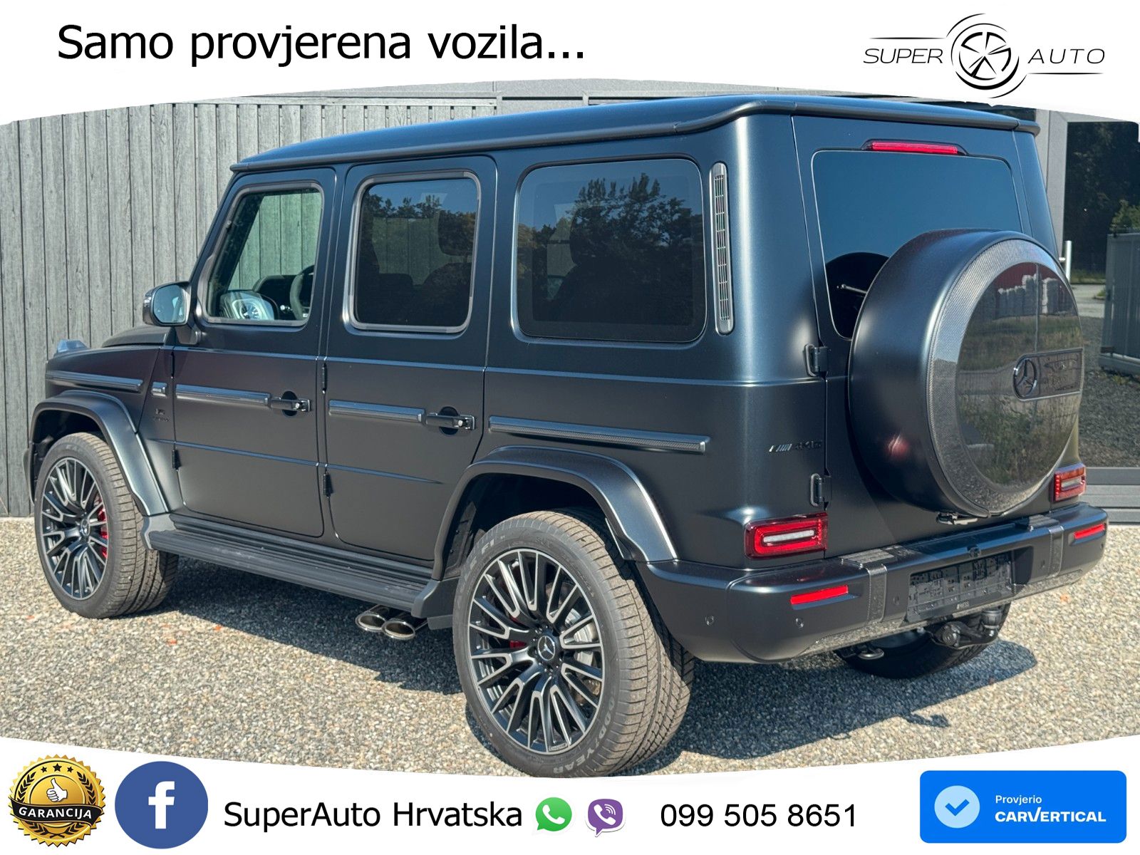 Mercedes AMG G 63 Long V8 (585 KS) 4MATIC 9G-TRONIC AMG SPEEDSHIFT TCT ZRAČNI+ACC+4xGR SJED+KAM