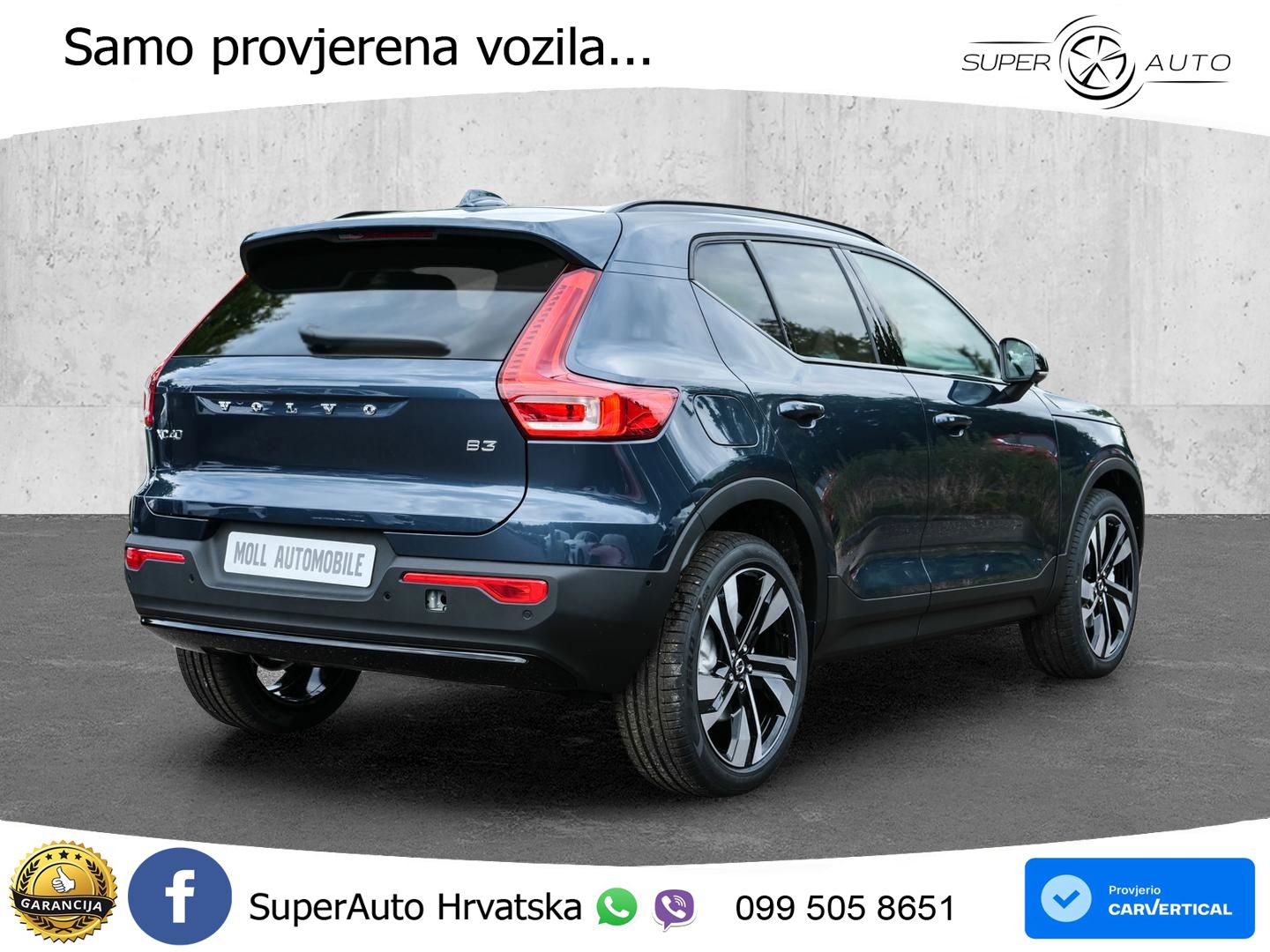 Volvo XC40 2.0 B3 163 KS Automatic LED+GR SJED+ACC