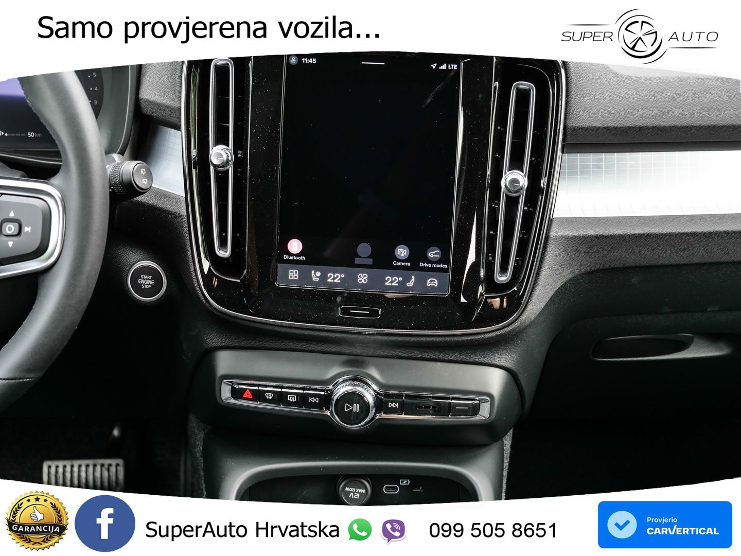 Volvo XC40 2.0 B3 163 KS Automatic LED+GR SJED+ACC