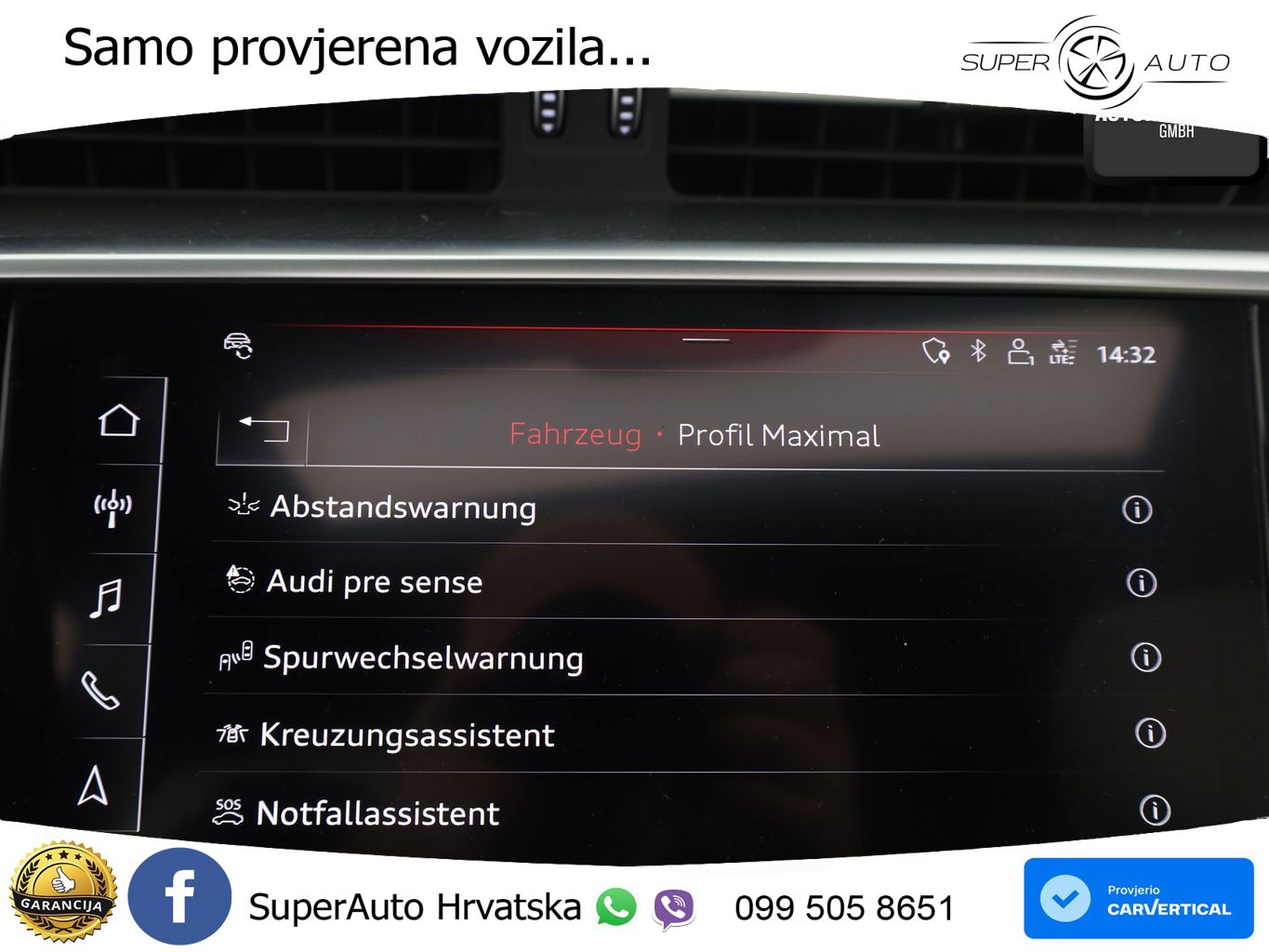 Audi A6 55 TFSI V6 (340 KS) quattro S tronic S line MATRIX+GR SJED+KAM