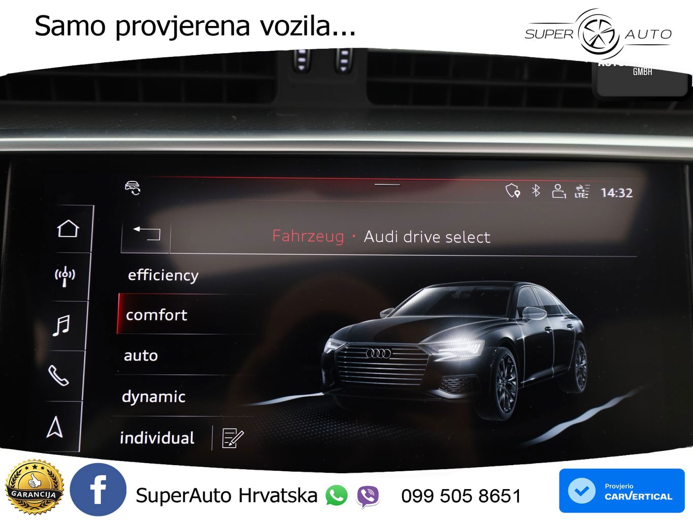 Audi A6 55 TFSI V6 (340 KS) quattro S tronic S line MATRIX+GR SJED+KAM