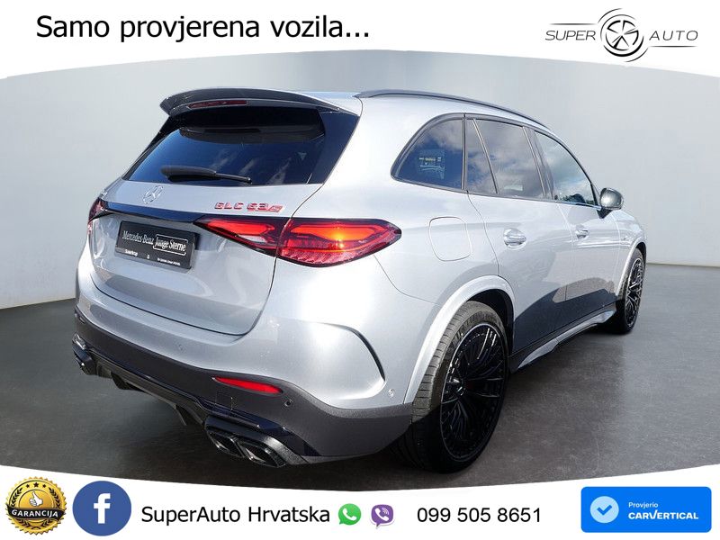 Mercedes AMG GLC 63 S E PERFORMANCE (680 KS) 4MATIC+ AMG SPEEDSHIFT MCT 9G ACC+HEAD+GR SJED+360+PANO