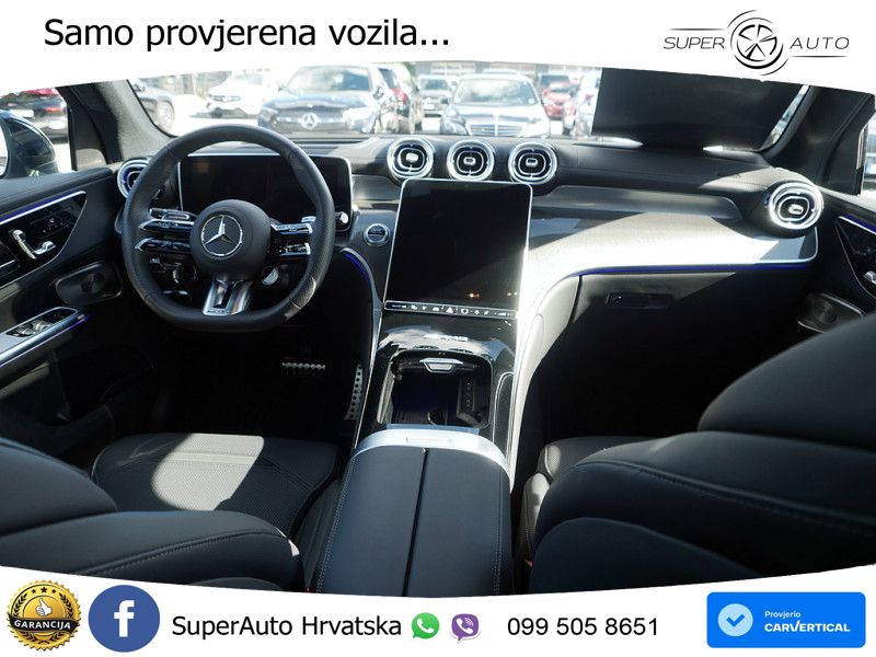 Mercedes AMG GLC 63 S E PERFORMANCE (680 KS) 4MATIC+ AMG SPEEDSHIFT MCT 9G ACC+HEAD+GR SJED+360+PANO
