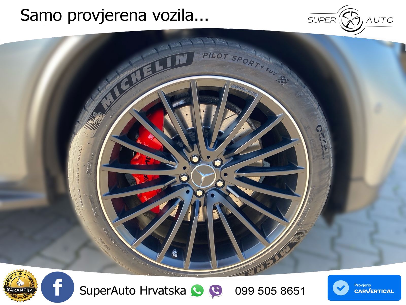 Mercedes AMG GLC 63 S V8 (510 KS) 4MATIC+ MCT ZRAČNI+ACC+GR SJED+360+PANO