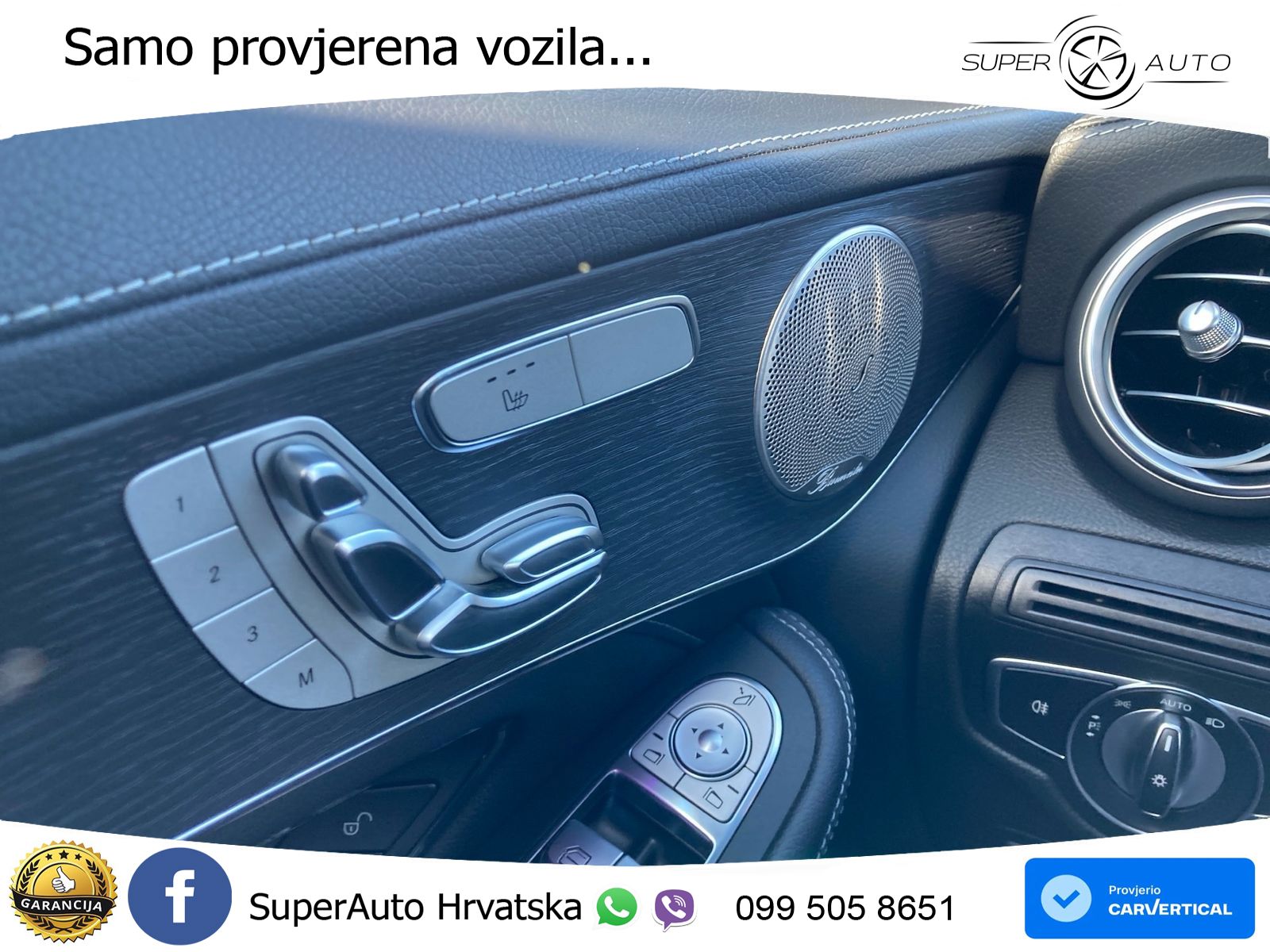 Mercedes AMG GLC 63 S V8 (510 KS) 4MATIC+ MCT ZRAČNI+ACC+GR SJED+360+PANO