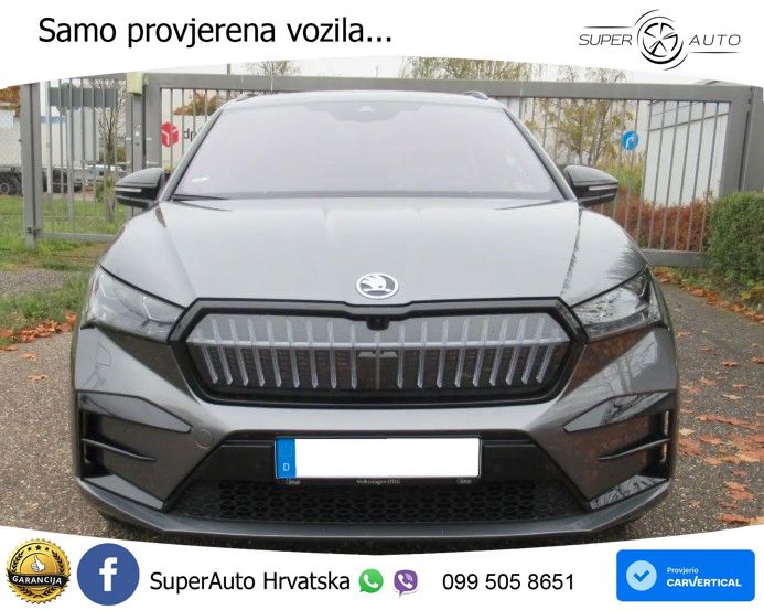 Škoda Enyaq iV RS 82 kWh (340 KS) AWD Lounge ACC+HEAD+4xGR SJED+360+PANO