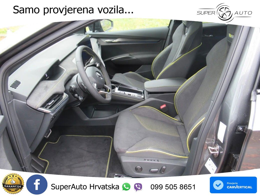 Škoda Enyaq iV RS 82 kWh (340 KS) AWD Lounge ACC+HEAD+4xGR SJED+360+PANO