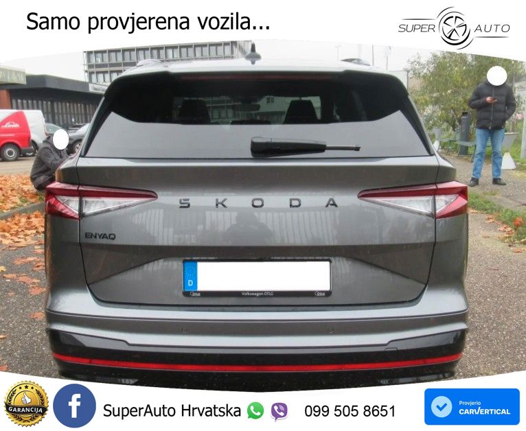Škoda Enyaq iV RS 82 kWh (340 KS) AWD Lounge ACC+HEAD+4xGR SJED+360+PANO