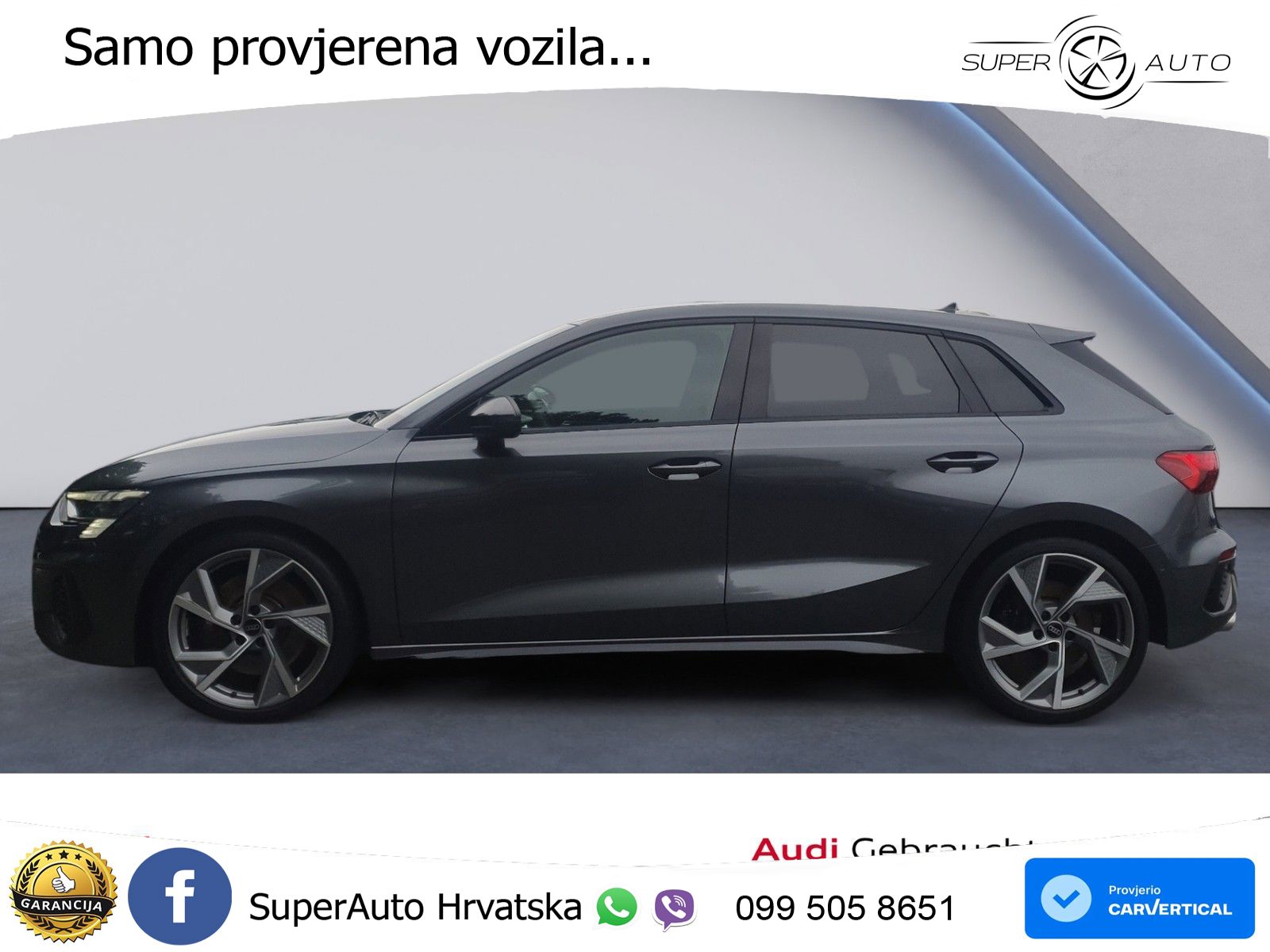 Audi S3 2.0 TFSI (310 KS) quattro S tronic MATRIX+GR SJED+KAM