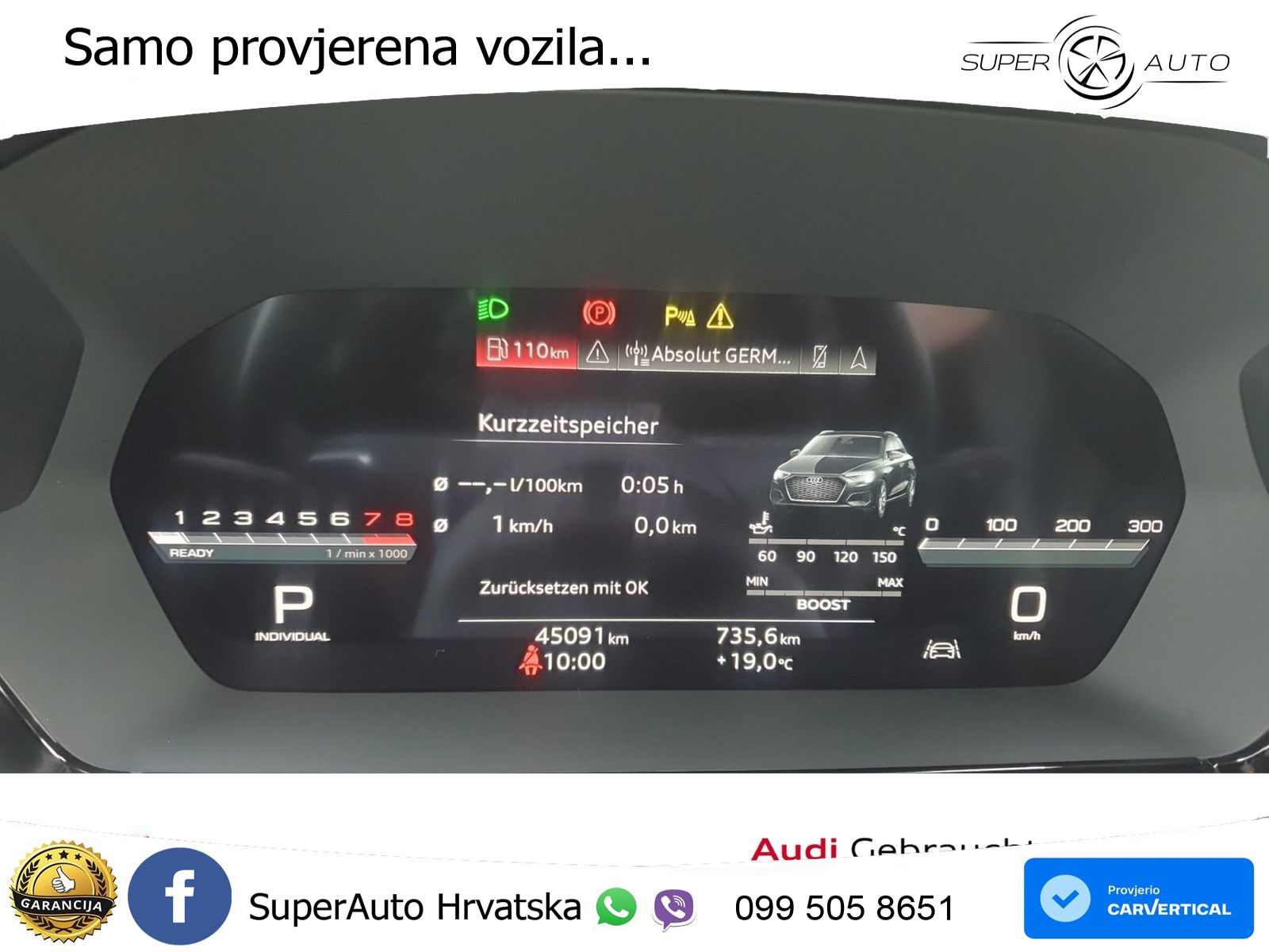 Audi S3 2.0 TFSI (310 KS) quattro S tronic MATRIX+GR SJED+KAM