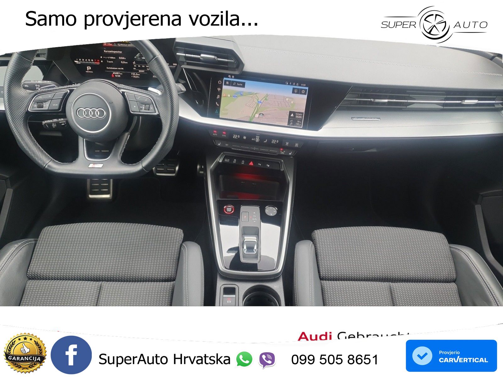 Audi S3 2.0 TFSI (310 KS) quattro S tronic MATRIX+GR SJED+KAM