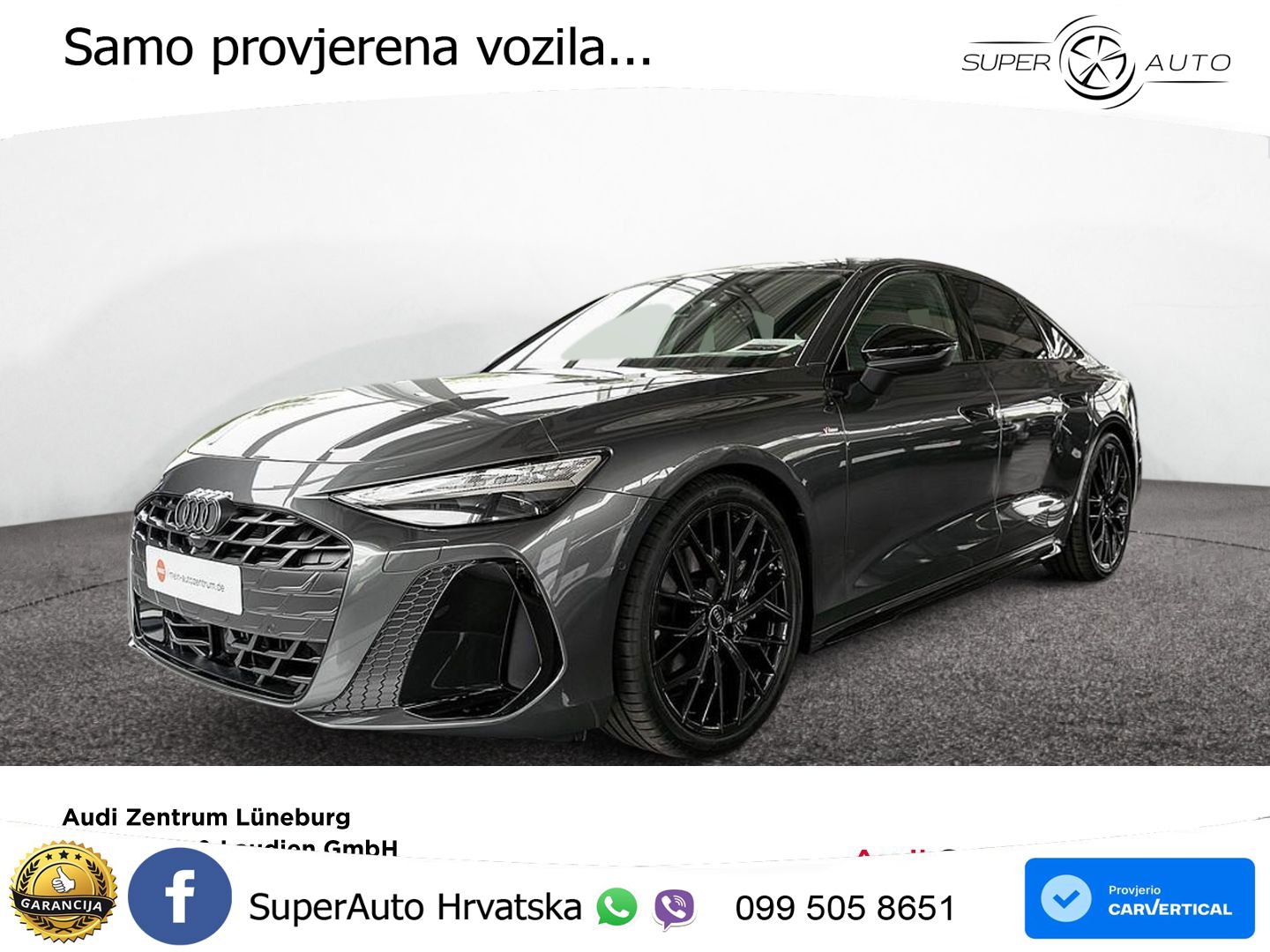 Audi A6 2.0 TDI (204 KS) quattro S tronic LED+GR SJED+ACC