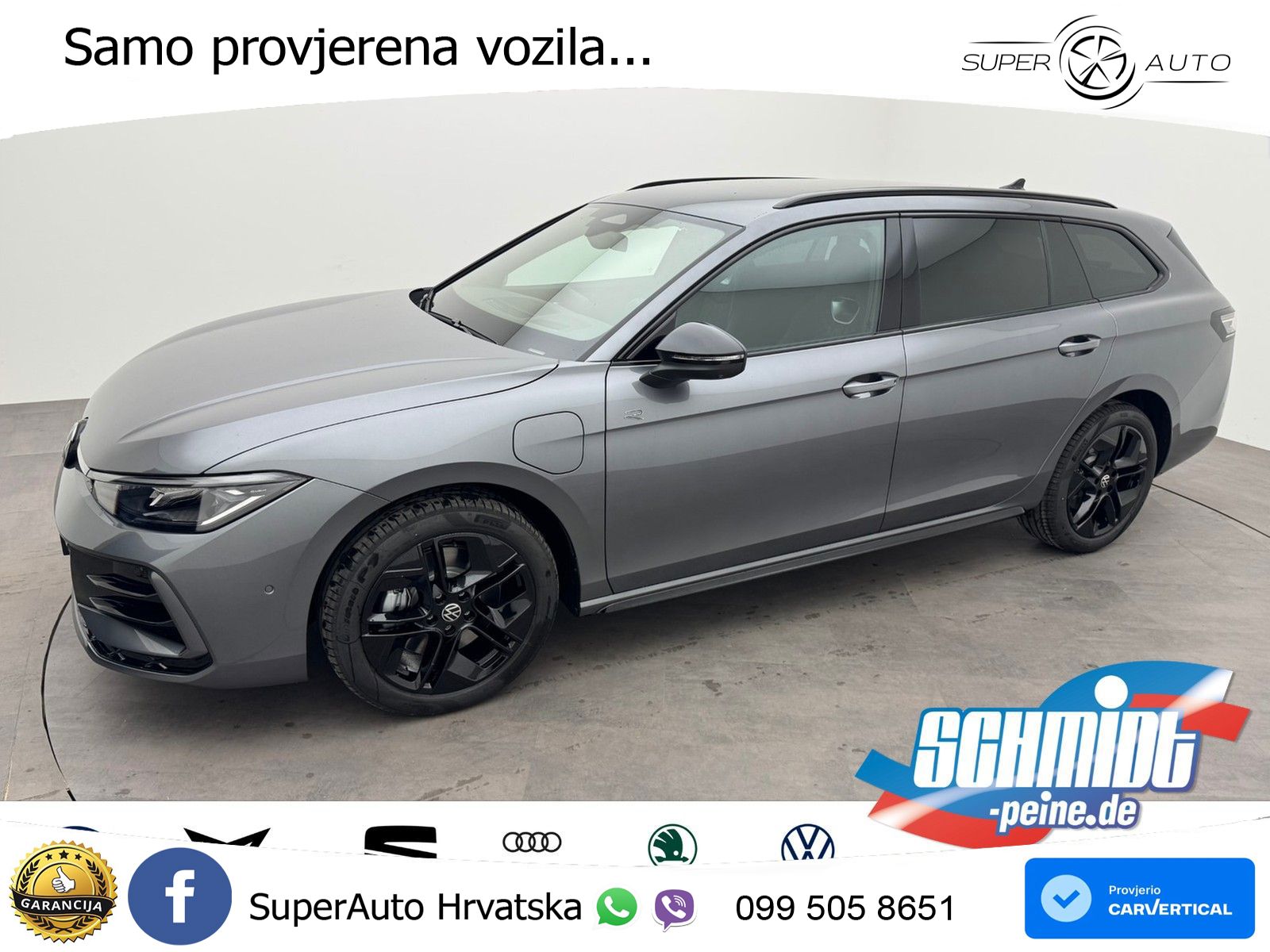 Volkswagen Passat Variant 1.5 TSI (272 KS) eHybrid DSG R-Line LED+GR SJED+ACC