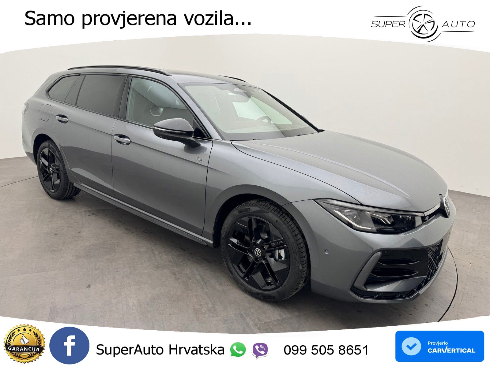 Volkswagen Passat Variant 1.5 TSI (272 KS) eHybrid DSG R-Line LED+GR SJED+ACC