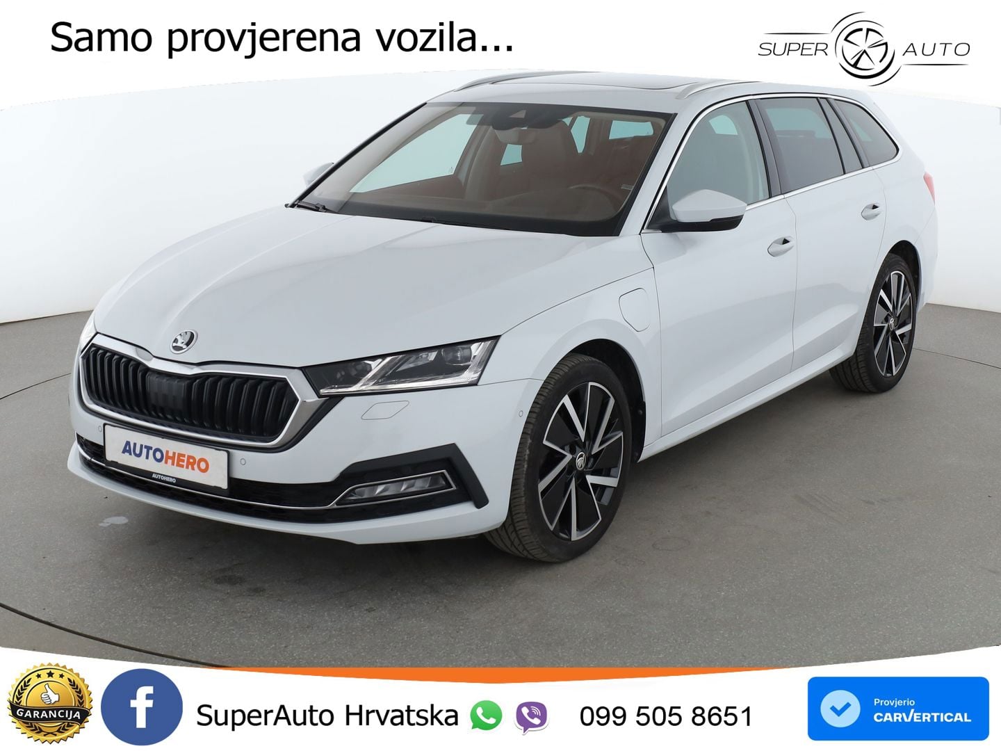 Škoda Octavia Combi iV 1.4 TSI (204 KS) DSG LED+GR SJED+ACC