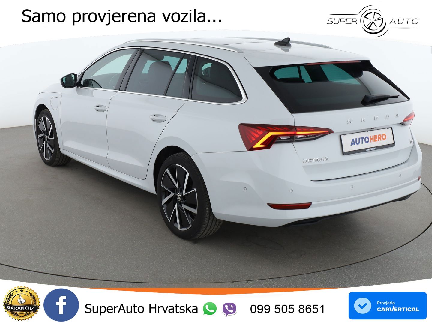 Škoda Octavia Combi iV 1.4 TSI (204 KS) DSG LED+GR SJED+ACC