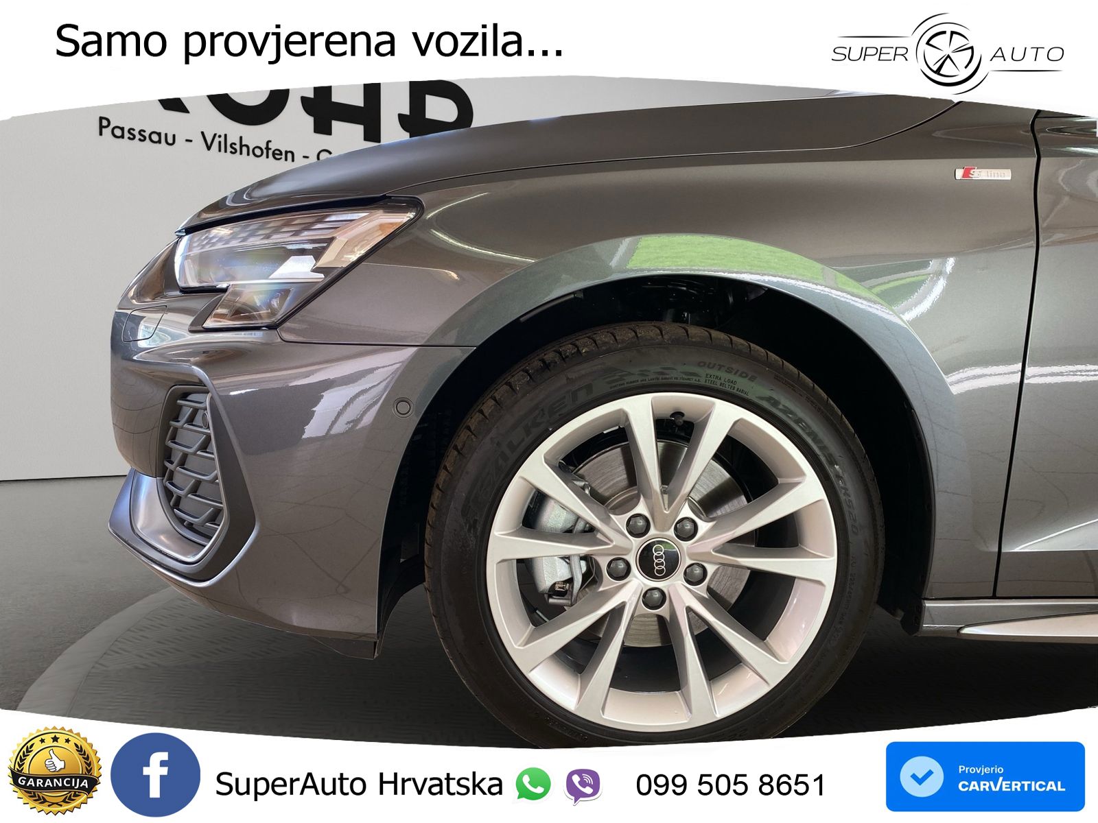 Audi A3 Sportback 40 TFSI (204 KS) quattro S tronic S line
