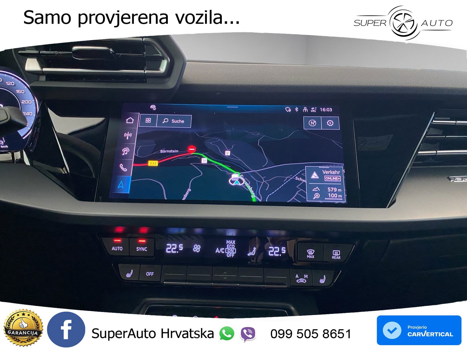 Audi A3 Sportback 40 TFSI (204 KS) quattro S tronic S line