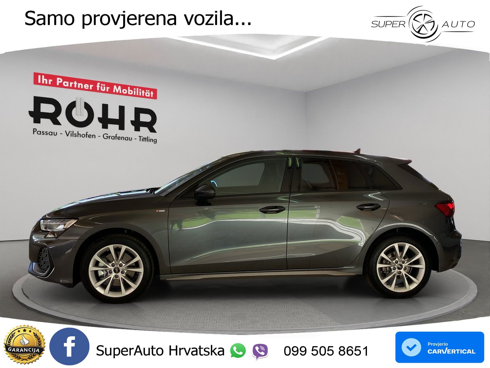 Audi A3 Sportback 40 TFSI (204 KS) quattro S tronic S line
