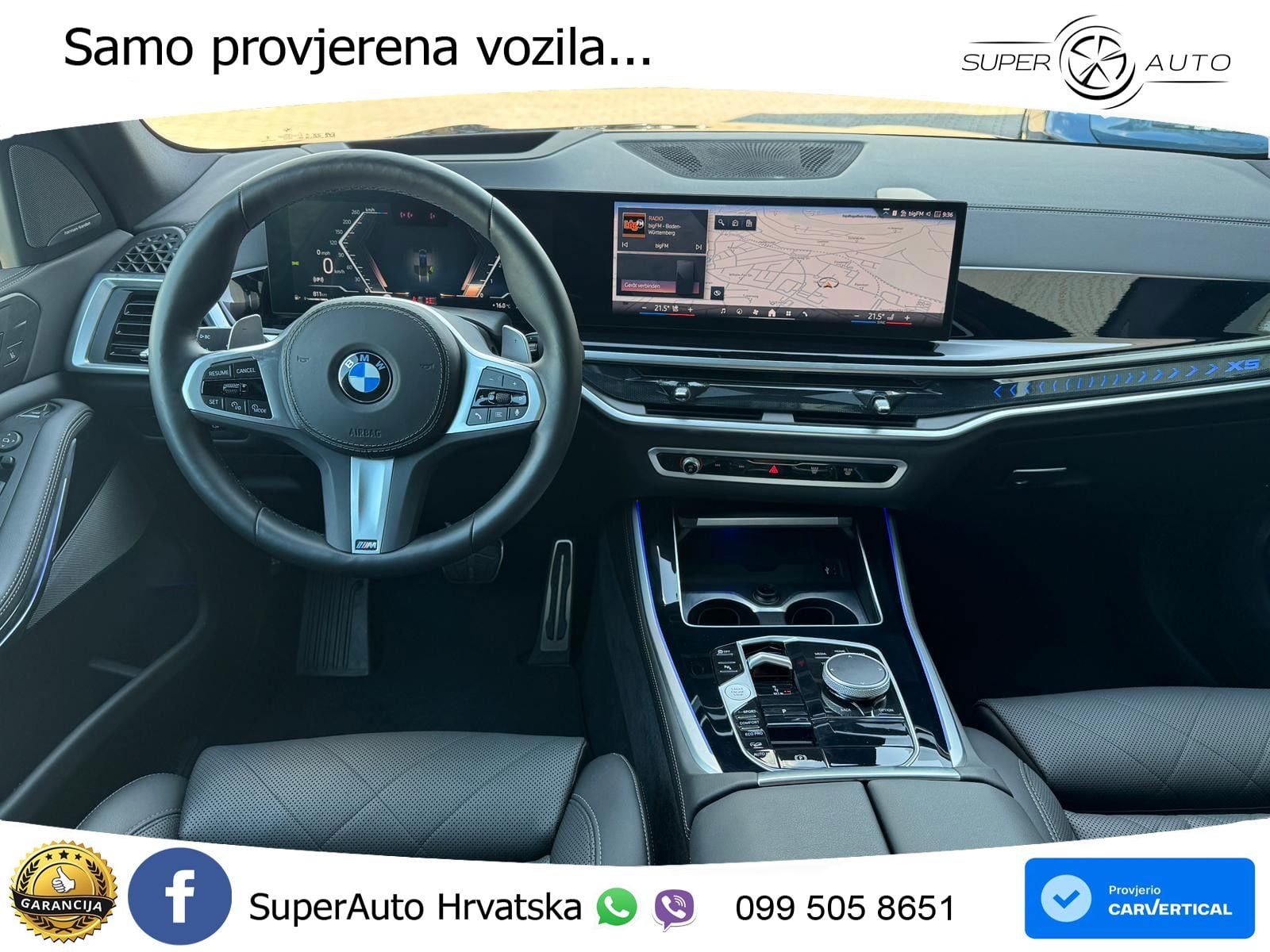 BMW X5 30d (298 KS) xDrive Steptronic M Sport ACC+HEAD+4xGR SJED+360+PANO