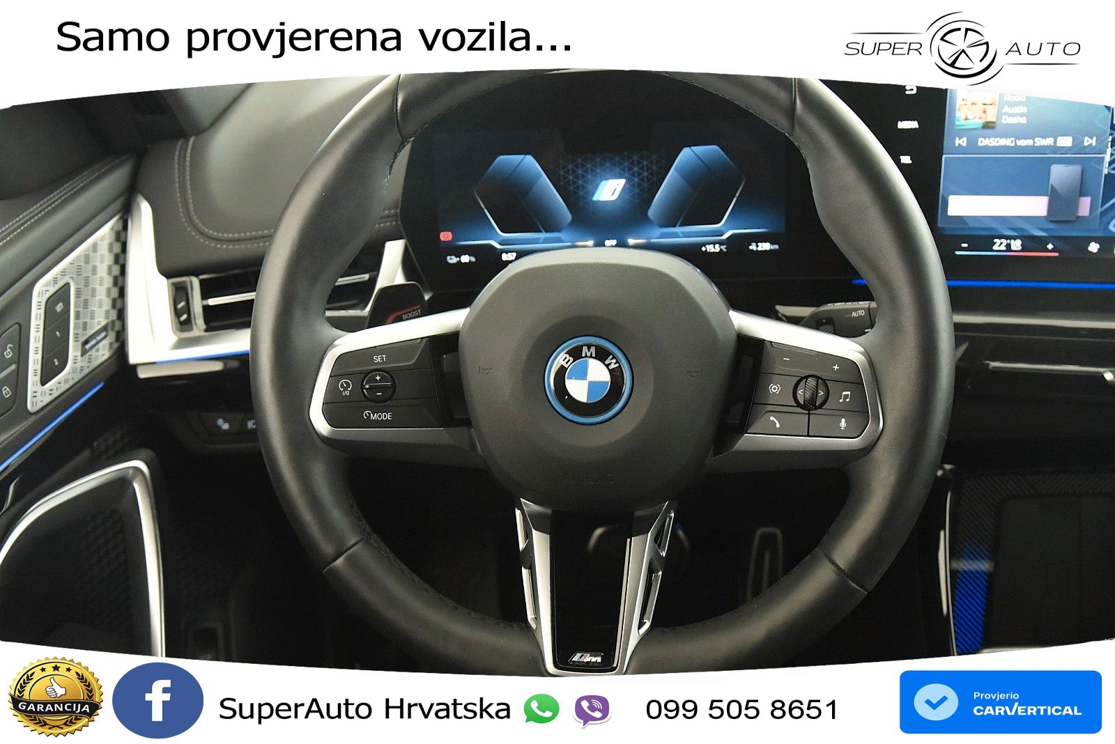 BMW iX1 68 kWh (313 KS) xDrive30 M Sport LED+GR SJED+ACC