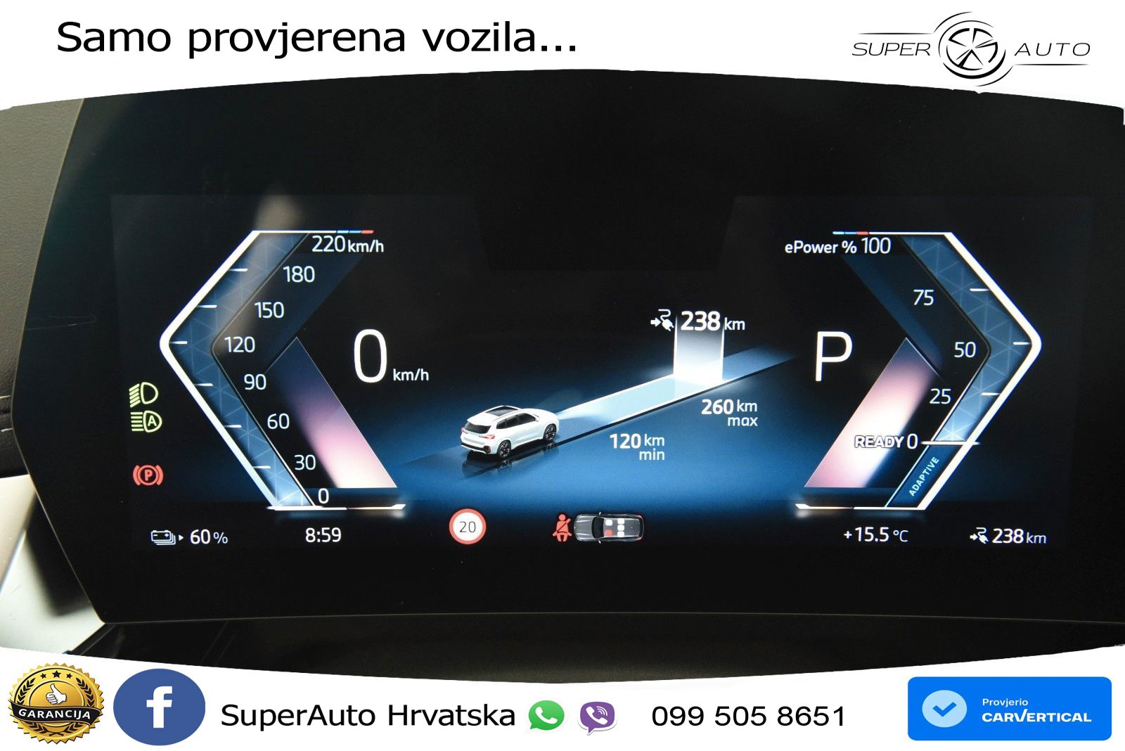 BMW iX1 68 kWh (313 KS) xDrive30 M Sport LED+GR SJED+ACC