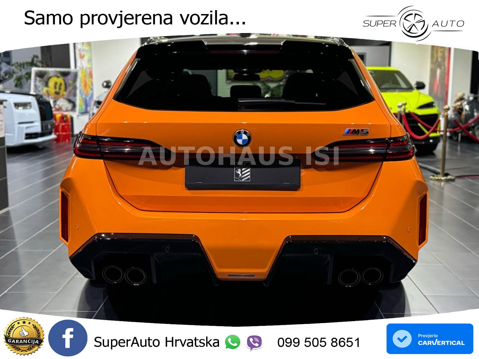 BMW M5 Touring 4.4 V8 (727 KS) xDrive Steptronic LED+GR SJED+ACC