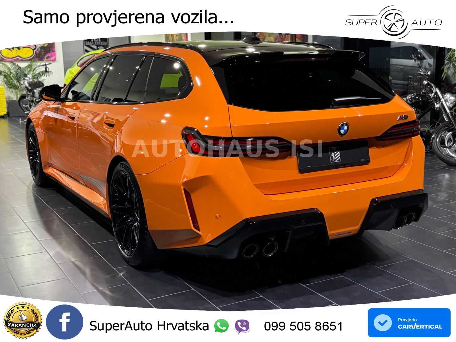 BMW M5 Touring 4.4 V8 (727 KS) xDrive Steptronic LED+GR SJED+ACC