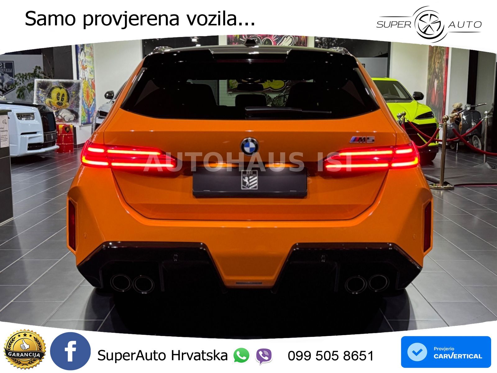 BMW M5 Touring 4.4 V8 (727 KS) xDrive Steptronic LED+GR SJED+ACC