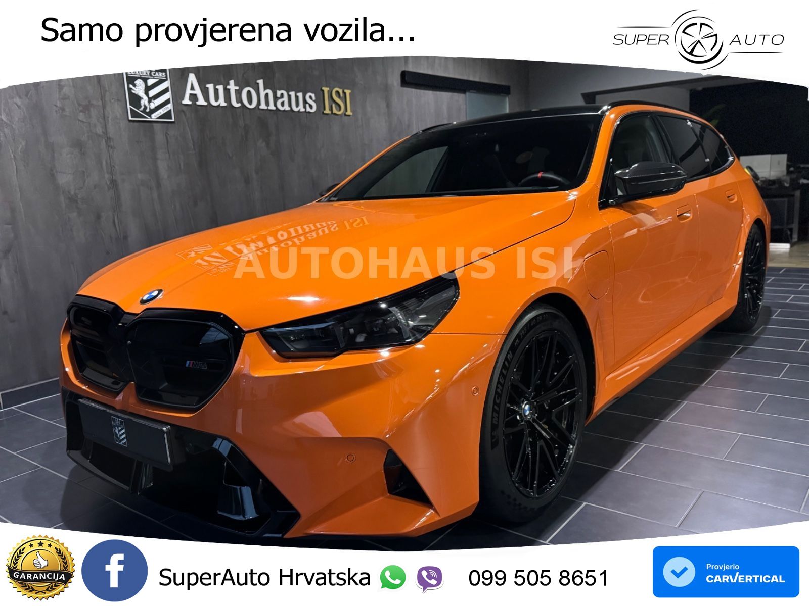 BMW M5 Touring 4.4 V8 (727 KS) xDrive Steptronic LED+GR SJED+ACC