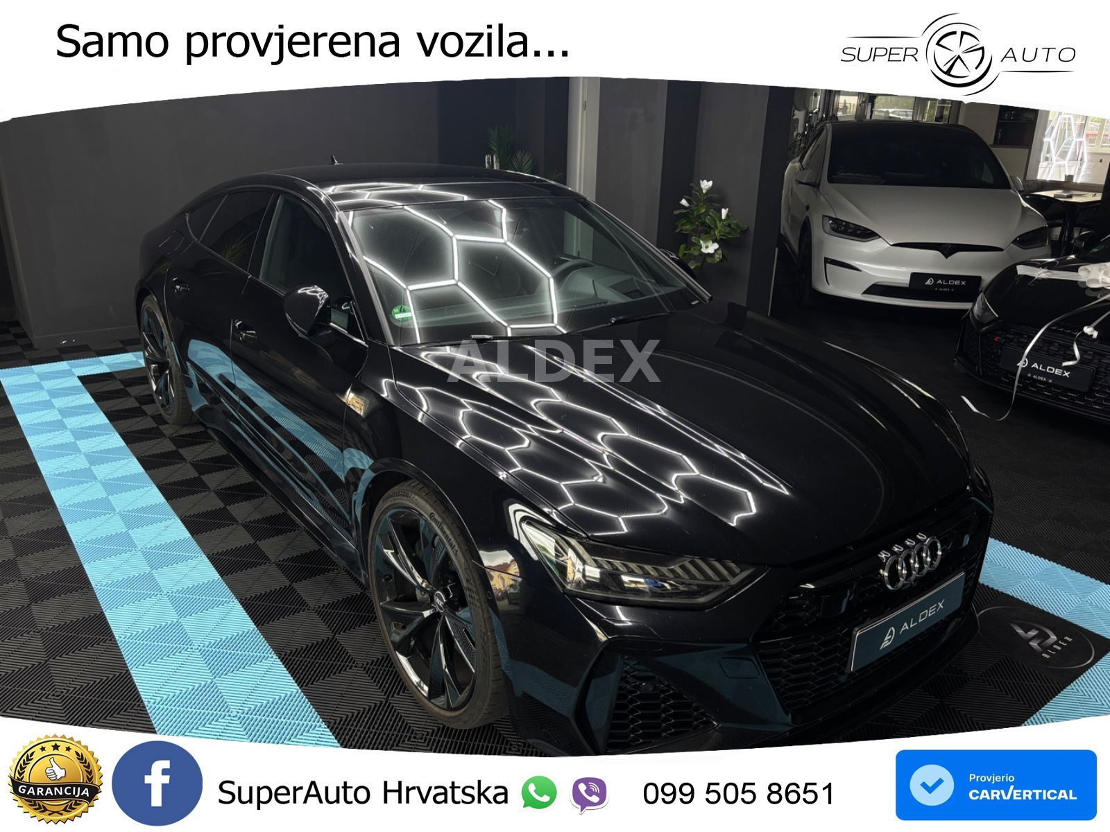 Audi RS7 4.0 TFSI V8 (600 KS) quattro tiptronic LED+GR SJED+ACC