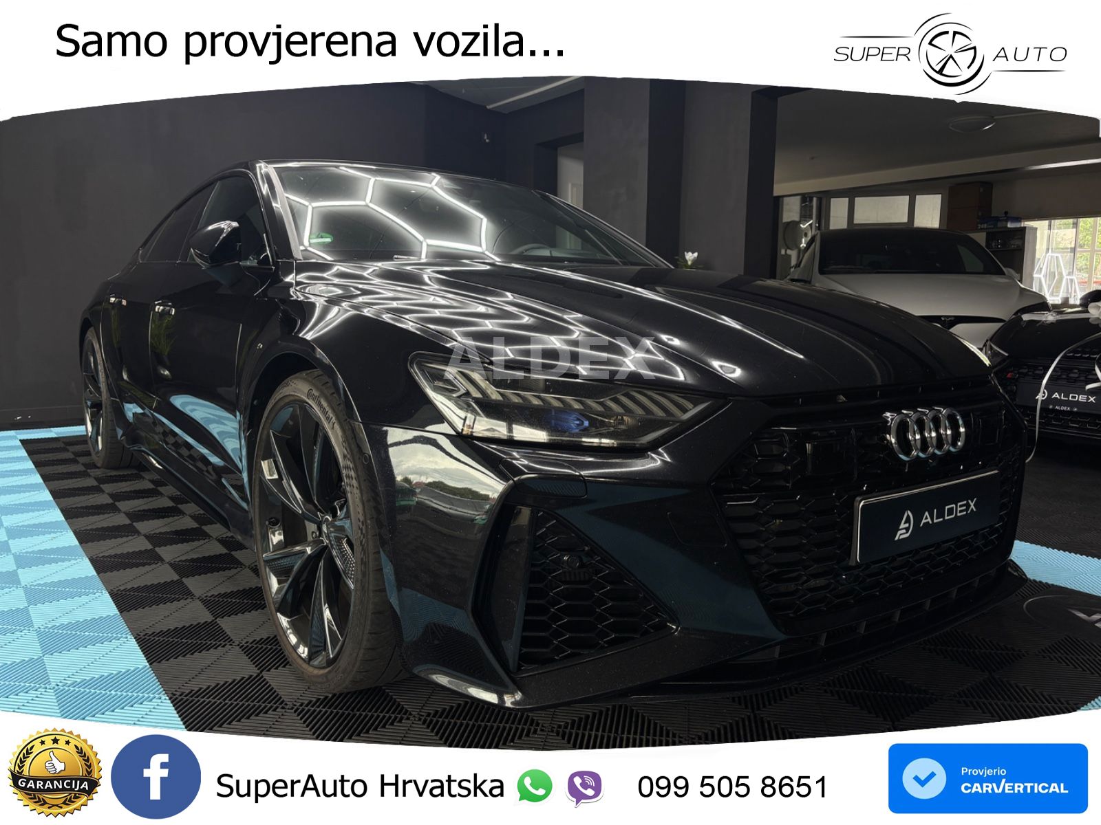 Audi RS7 4.0 TFSI V8 (600 KS) quattro tiptronic LED+GR SJED+ACC