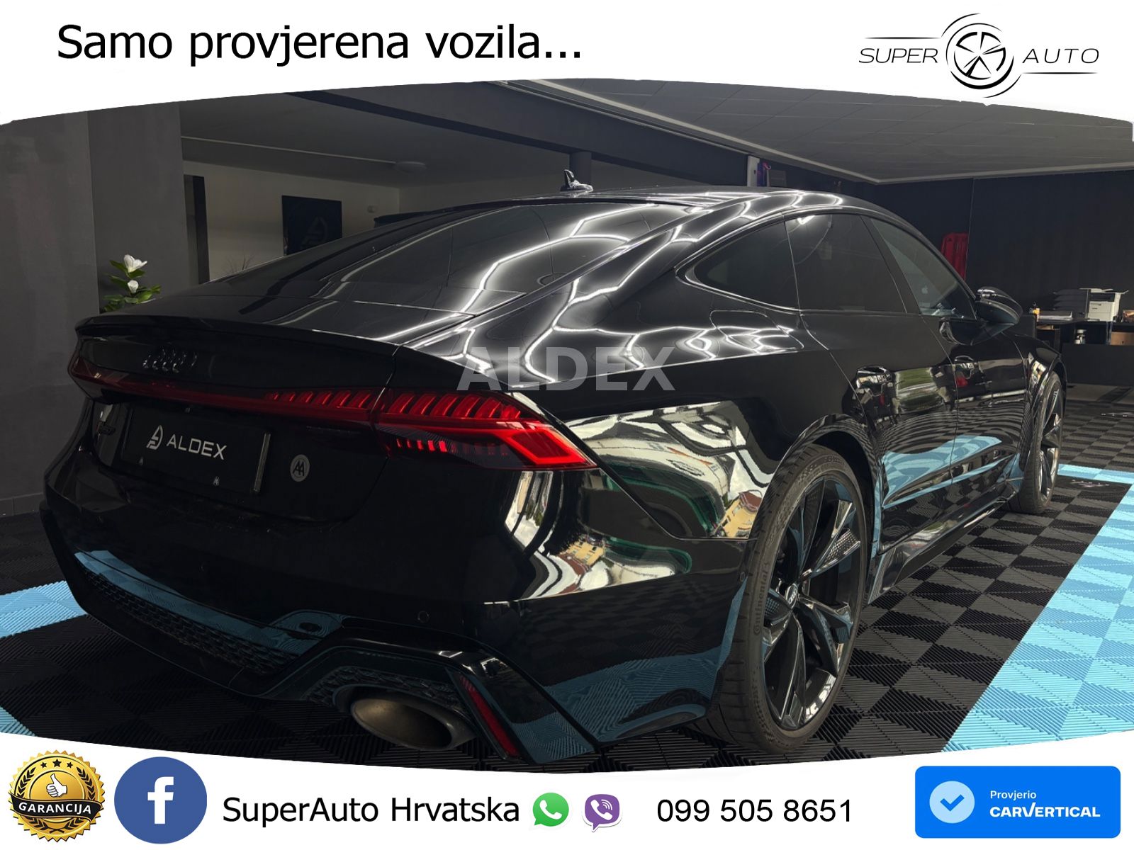 Audi RS7 4.0 TFSI V8 (600 KS) quattro tiptronic LED+GR SJED+ACC