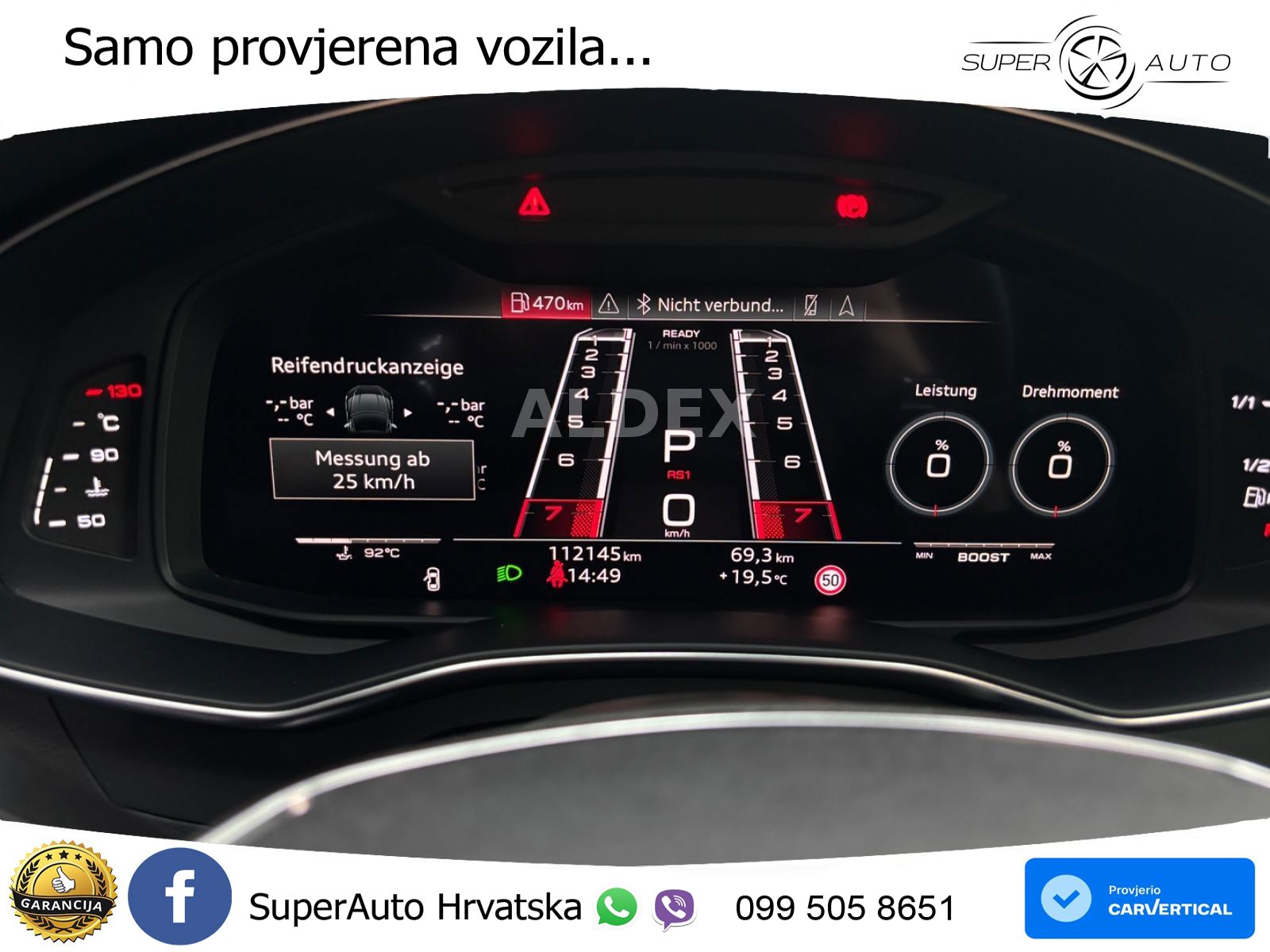 Audi RS7 4.0 TFSI V8 (600 KS) quattro tiptronic LED+GR SJED+ACC