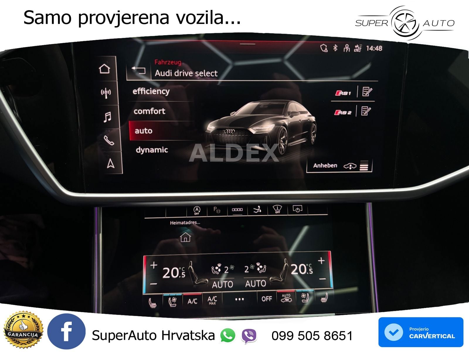 Audi RS7 4.0 TFSI V8 (600 KS) quattro tiptronic LED+GR SJED+ACC