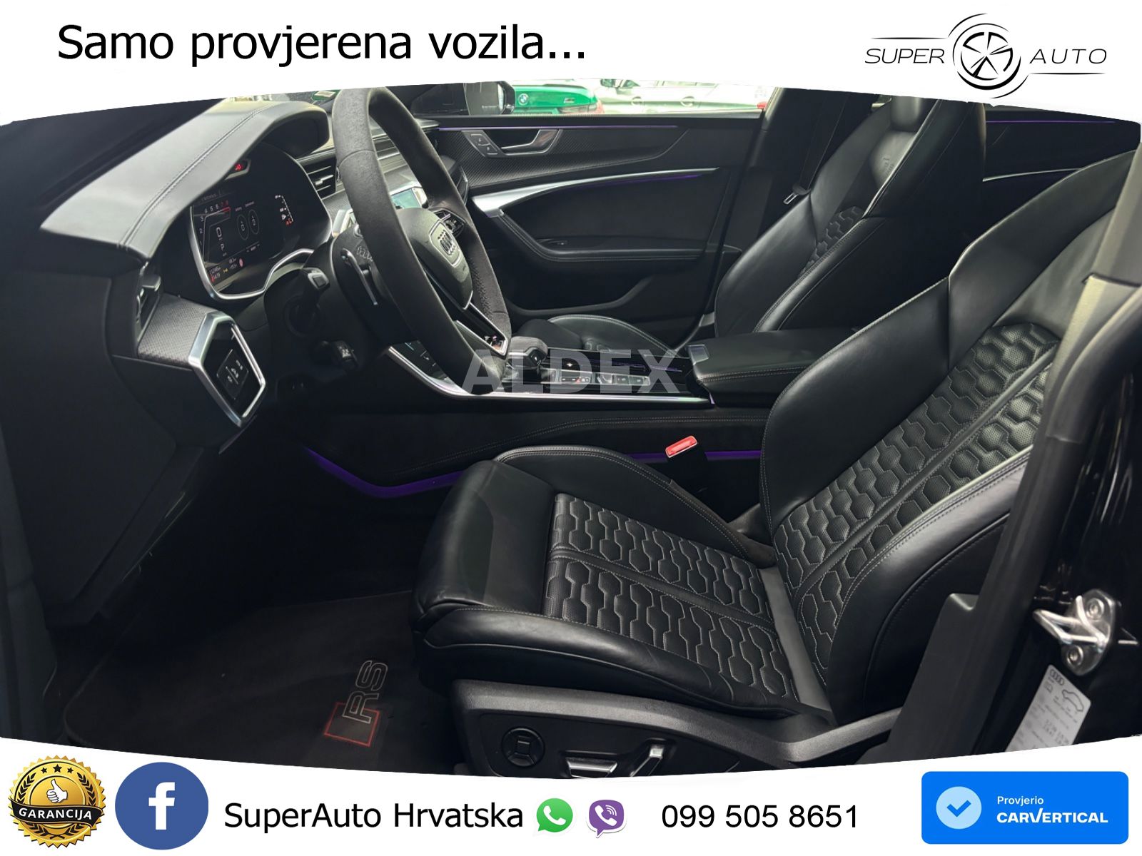 Audi RS7 4.0 TFSI V8 (600 KS) quattro tiptronic LED+GR SJED+ACC
