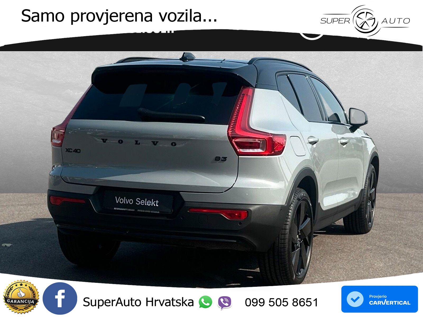 Volvo XC40 2.0 B3 163 KS Automatic LED+GR SJED+ACC