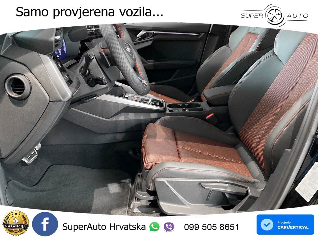 Audi A3 Limuzina 35 TFSI (150 KS) S tronic S line LED+GR SJED+ACC