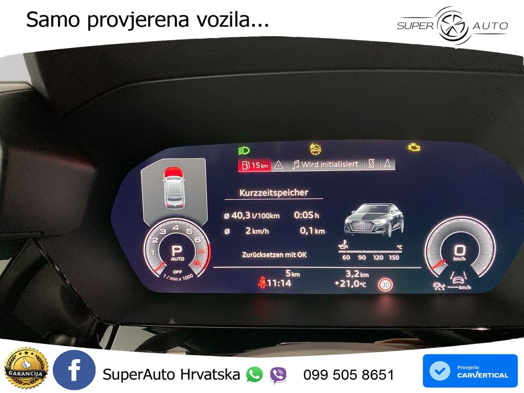 Audi A3 Limuzina 35 TFSI (150 KS) S tronic S line LED+GR SJED+ACC
