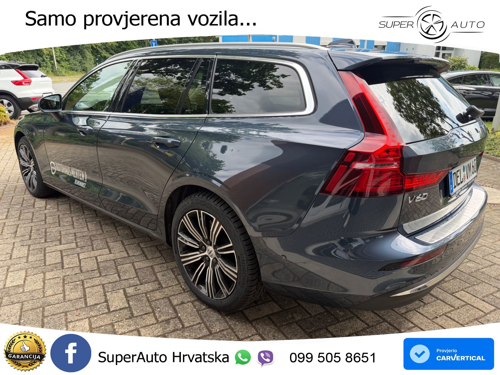 Volvo V60 2.0 B4 Diesel Geartronic ACC+GR SJED+360+PANO