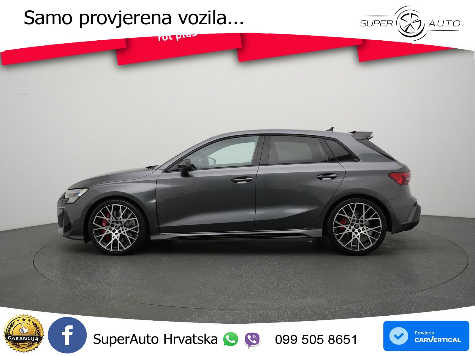 Audi RS3 Sportback 2.5 TFSI (400 KS) quattro S tronic MATRIX+GR SJED+KAM