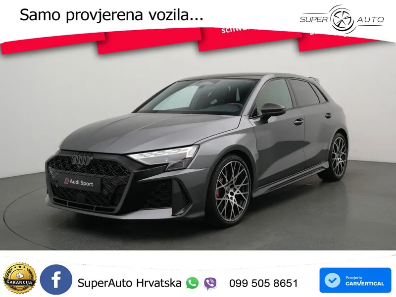 Audi RS3 Sportback 2.5 TFSI (400 KS) quattro S tronic MATRIX+GR SJED+KAM