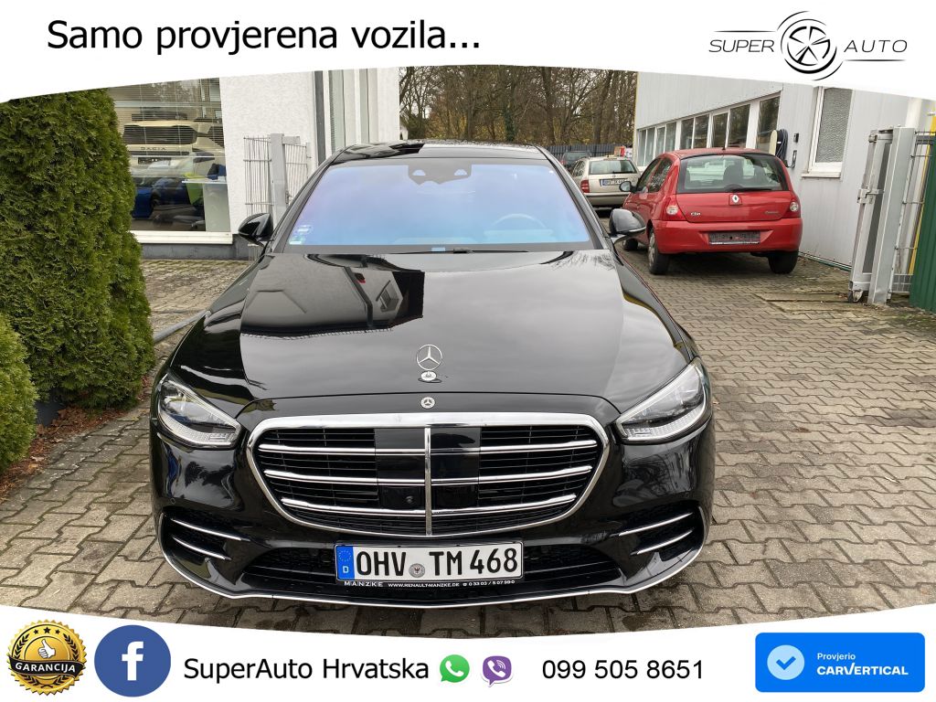 Mercedes S 350d (313 KS) EQ Boost 4MATIC 9G-TRONIC AMG ACC+HEAD+4xGR SJED+360+PANO