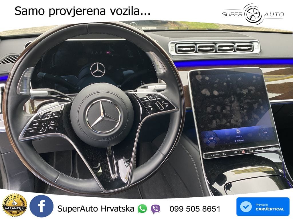 Mercedes S 350d (313 KS) EQ Boost 4MATIC 9G-TRONIC AMG ACC+HEAD+4xGR SJED+360+PANO