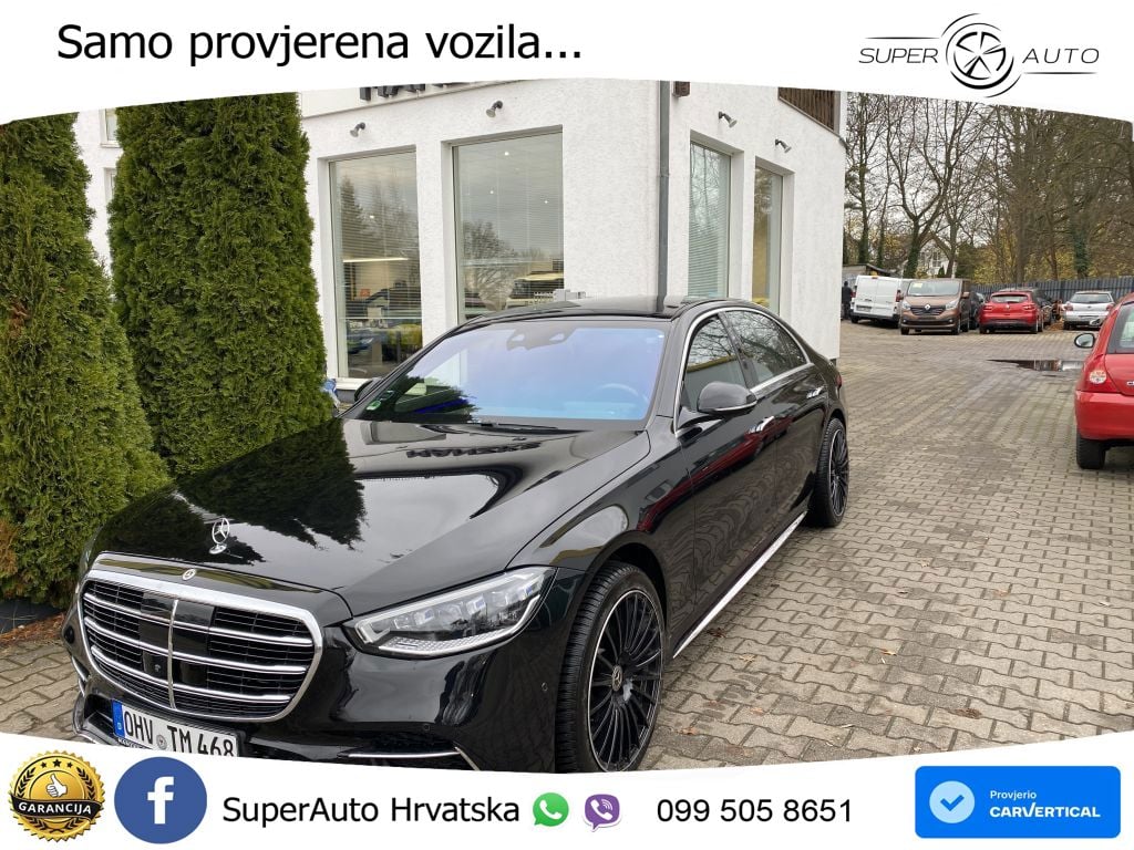Mercedes S 350d (313 KS) EQ Boost 4MATIC 9G-TRONIC AMG ACC+HEAD+4xGR SJED+360+PANO